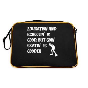 Inline Skating Inline Skating Roller Skates - Retro Bag - black/gold - Back