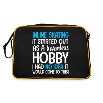 Inline Skating Inline Skating Roller Skates - Retro Bag - black/gold - Back