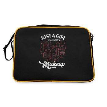 Make up - Retro Bag - black/gold - Back