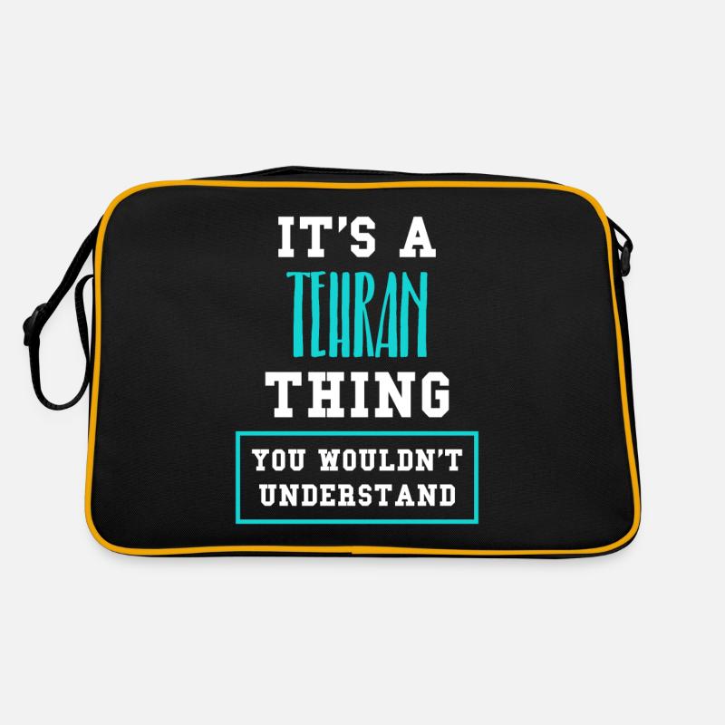 Téhéran Tehran Iran Cadeau Sac Retro