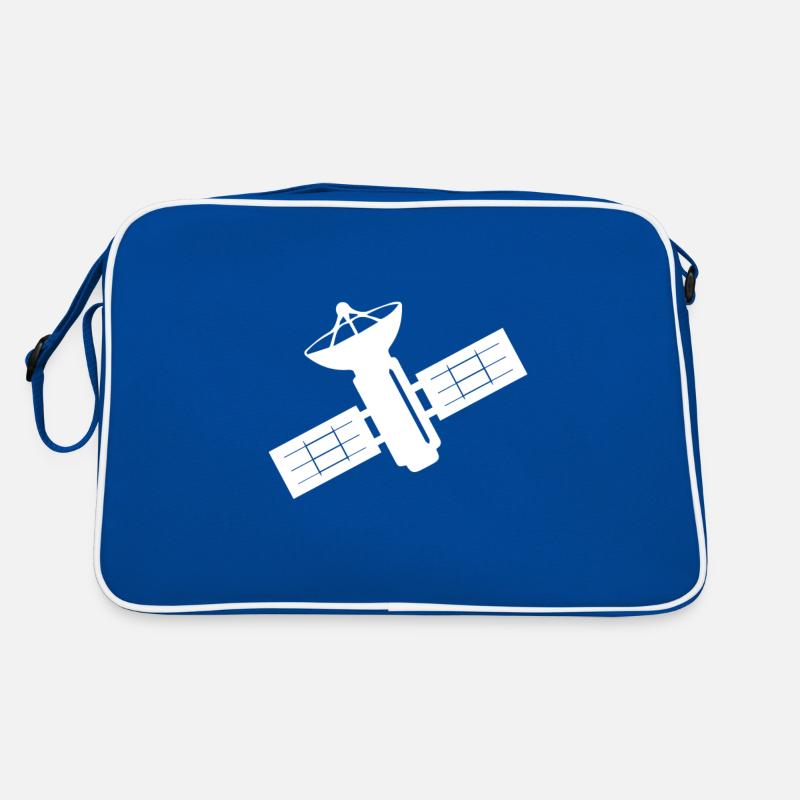 Satellite Space Orbit Gift Idea Retro Bag