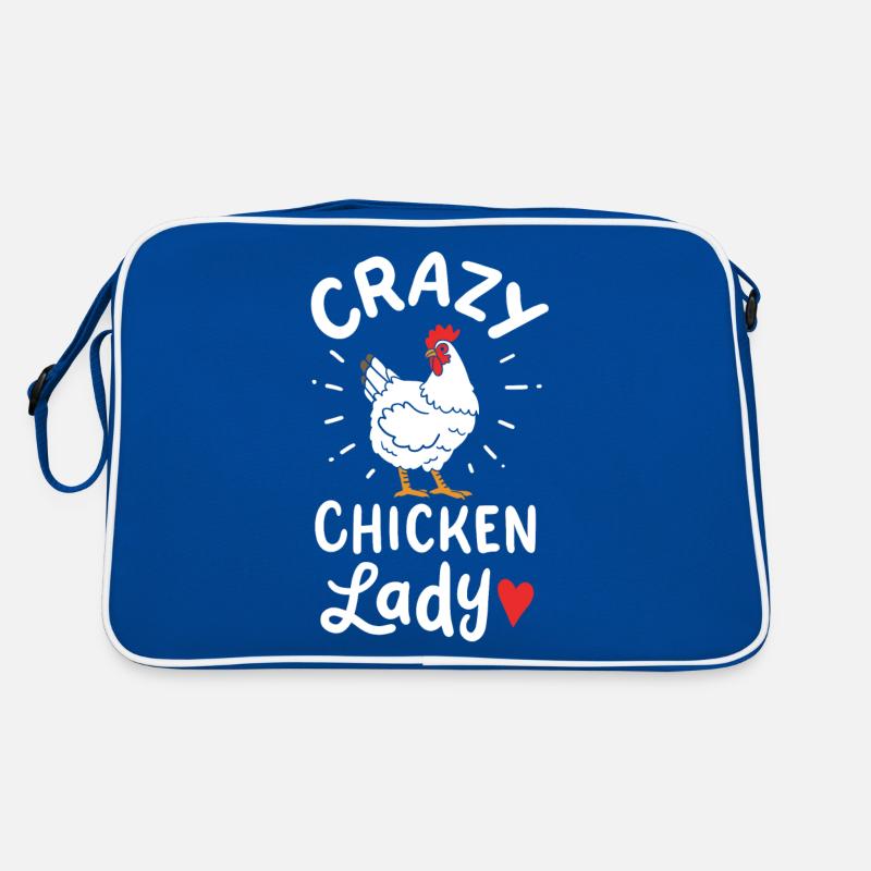 Chicken Lady Retro Tasche