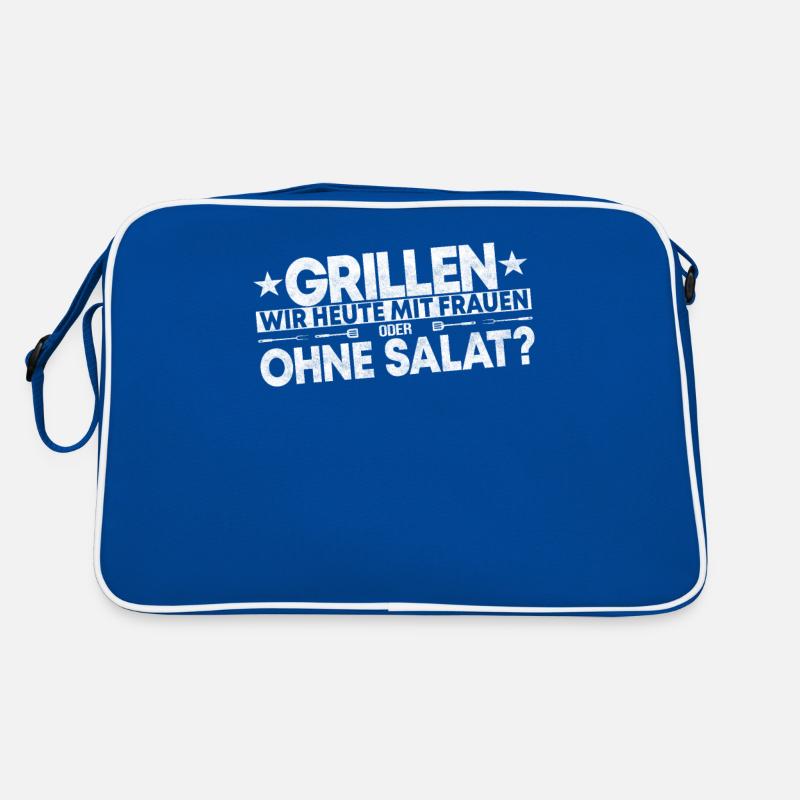 Grillen Heute Mit Frauen Oder Ohne Salat? Retro Tasche