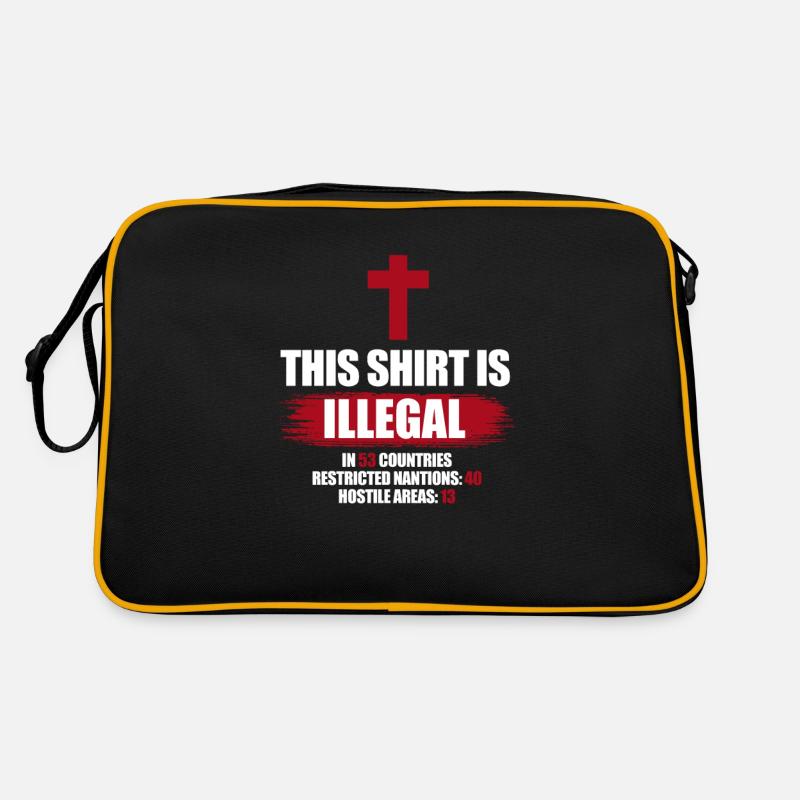 Christian - Retro Bag - black/gold