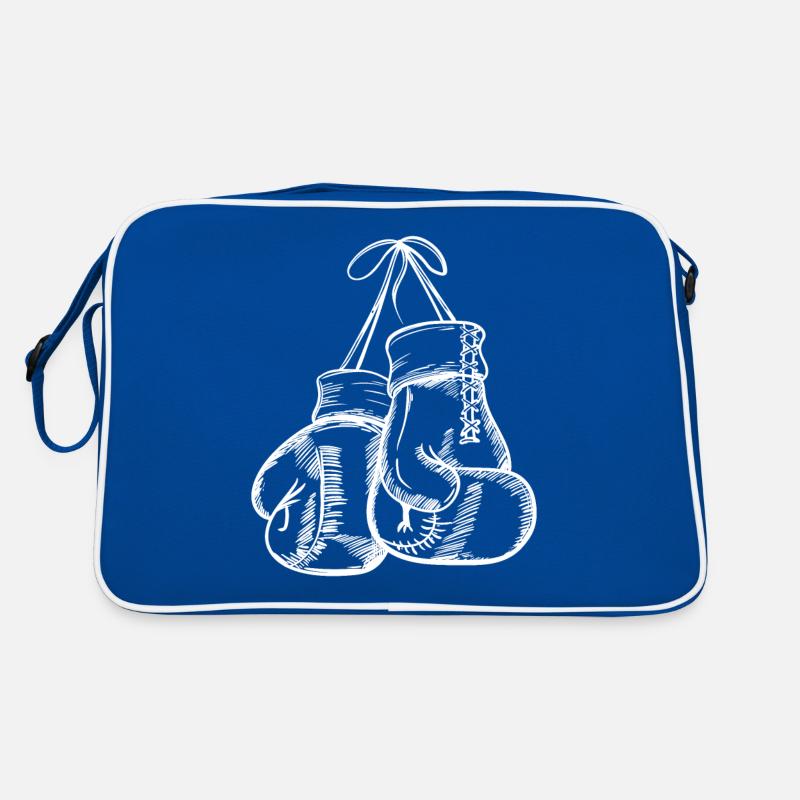 Gants de boxe White Lines Sac Retro