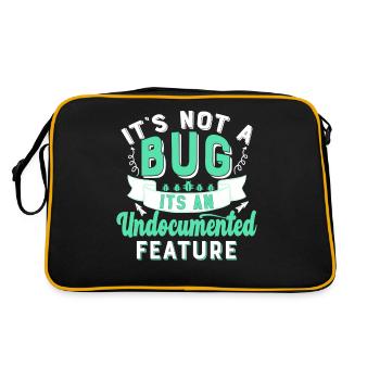 Computer Scientist Computer engineer gifts shirt - Retro Bag - black/gold - Back