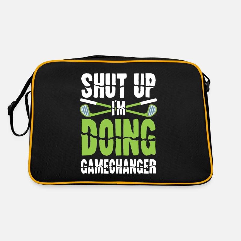 Golf Fan Spruch Golfer Retro Tasche