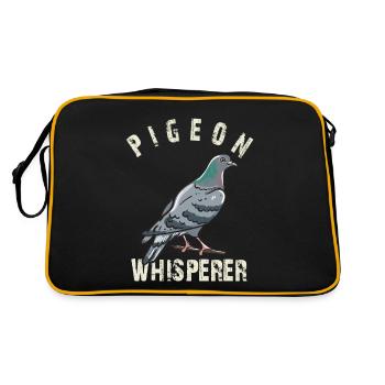 Pigeon Whisperer - Sac Retro - noir/or - Dos