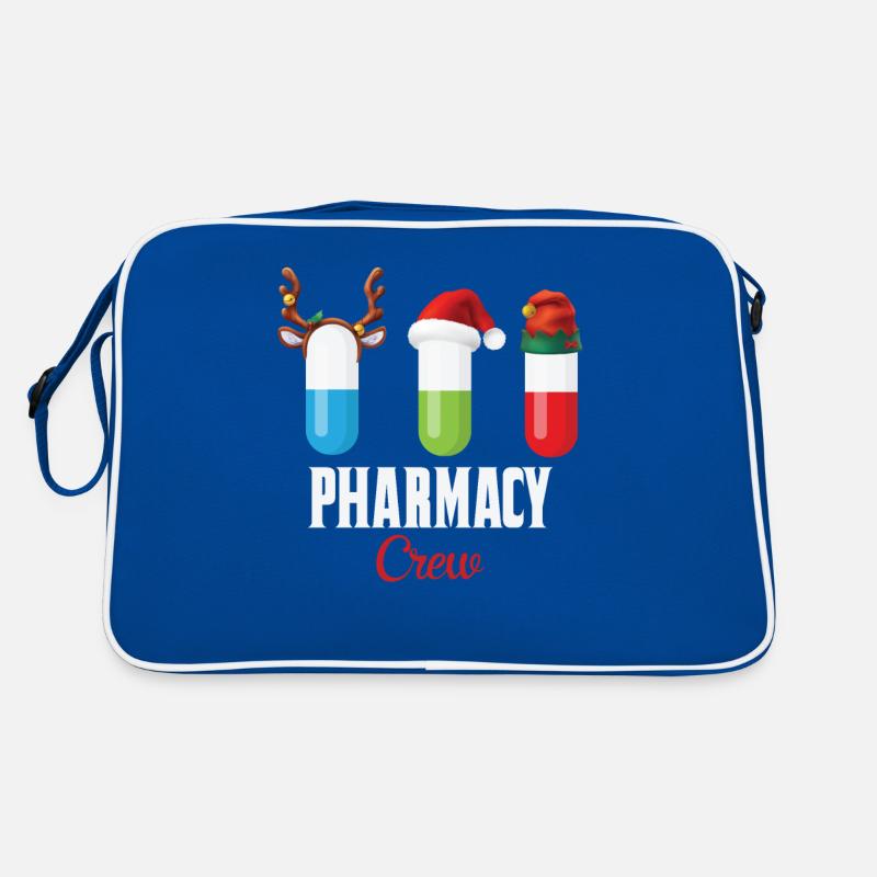 Pharmacy Crew Funny Christmas Gift for Pharmacist Retro Tasche