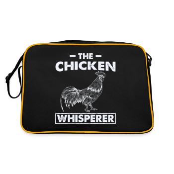 Poulet Whisperer Poulet Whisperer Poulet Poulets - Sac Retro - noir/or - Dos
