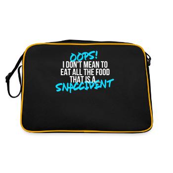 eat - Retro Bag - black/gold - Back