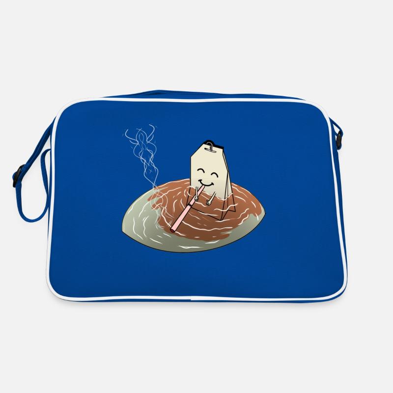 Rauchen Tee Zigarette Joint Kiffen Teebeutel Retro Tasche