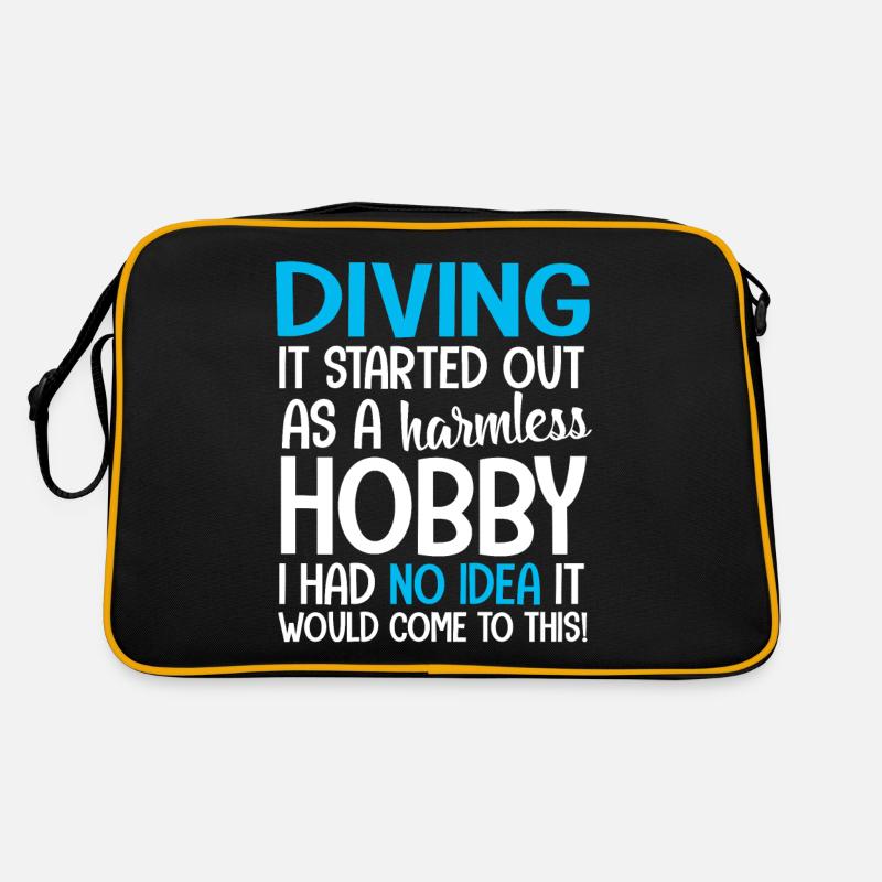 Plongée sous-marine Plongée Snorkeling Diver Divers Sac Retro