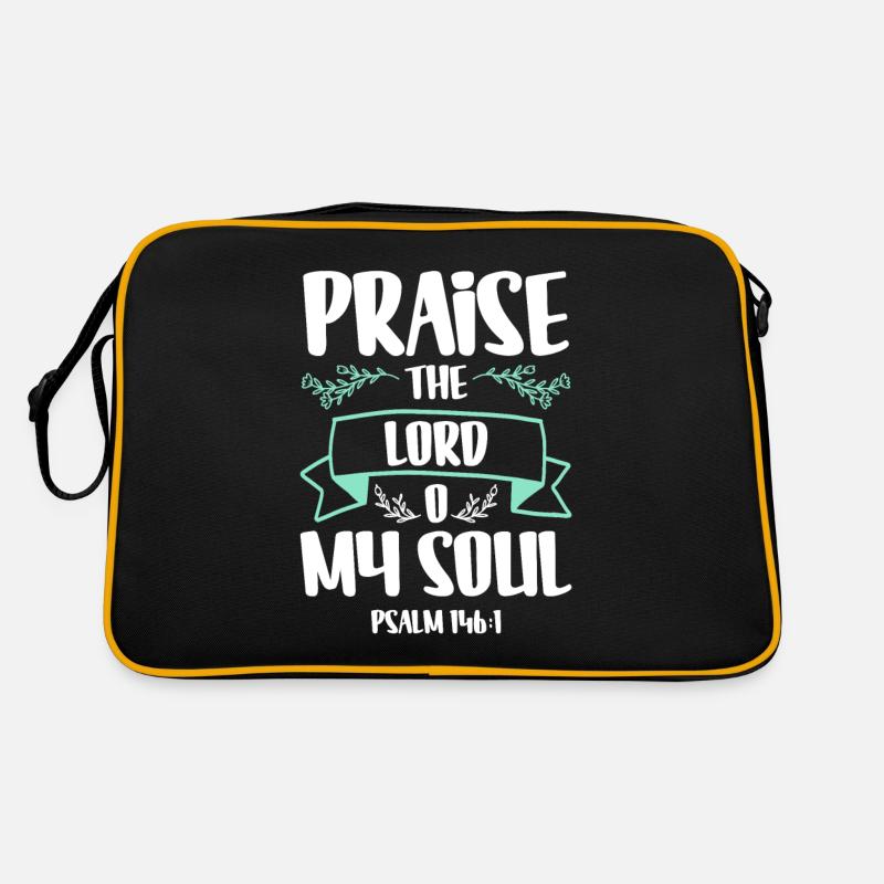 Bible verse prayer Bible Jesus Retro Bag