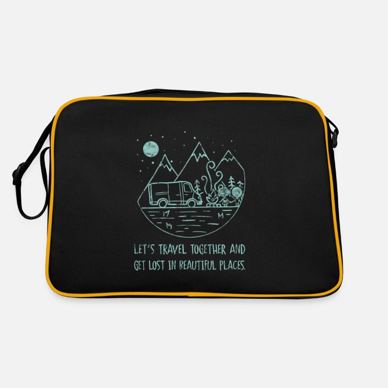 Let’s la relation camping fourgon Sac Retro