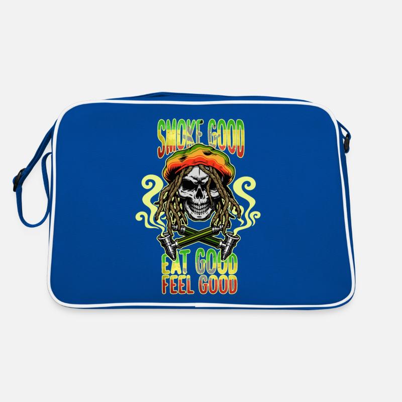 Cadeau de pot de marijuana de cannabis de cannabis Sac Retro