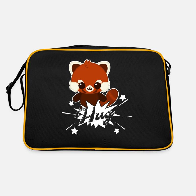 Panda roux mignon Sac Retro