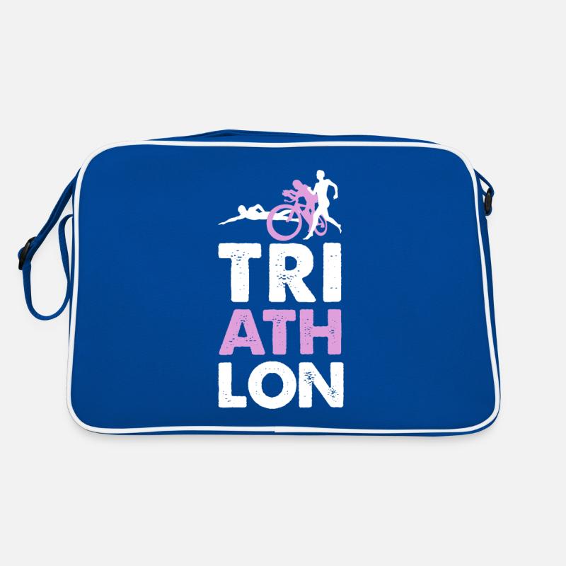 Triathlon Saying Triathlete Retro Bag