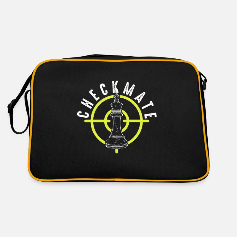 Échecs d'échecs Checkmate Sac Retro