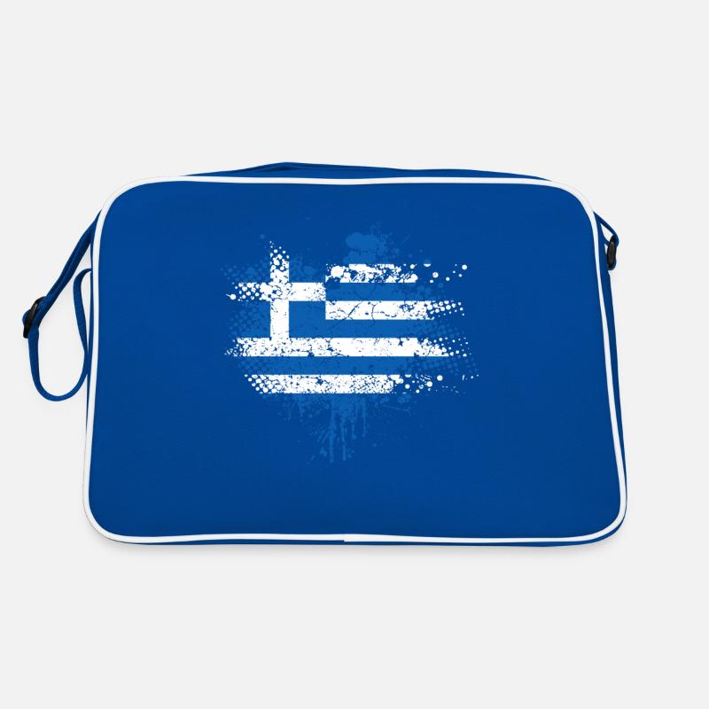 Drapeau de la grèce Sac Retro