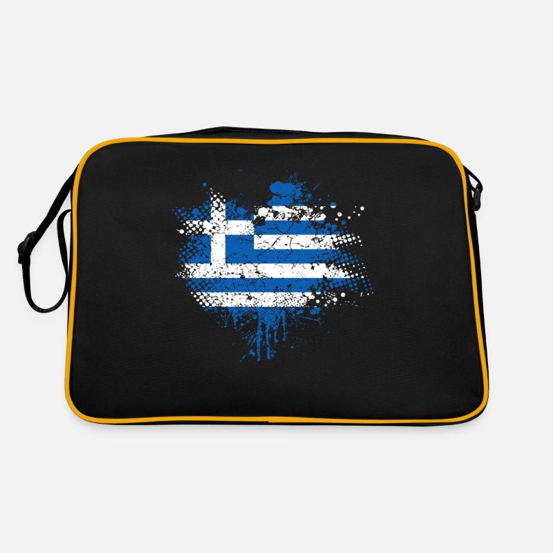 Drapeau de la grèce Sac Retro