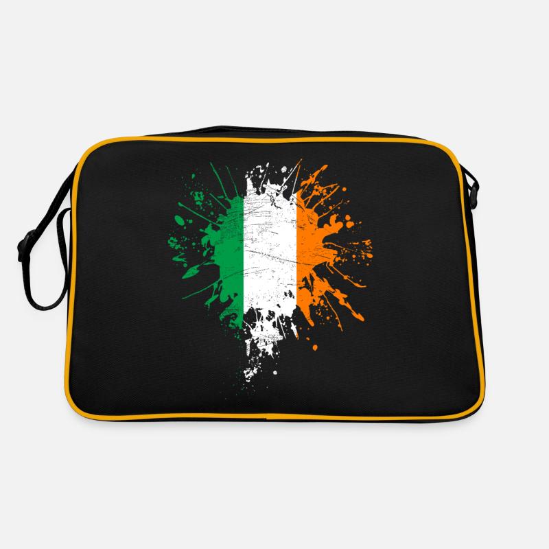 Drapeau irlandais Sac Retro