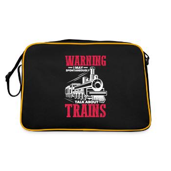 Model railway - Retro Bag - black/gold - Back