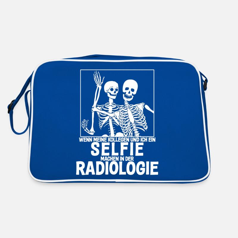 Roentgen practice funny saying Retro Bag