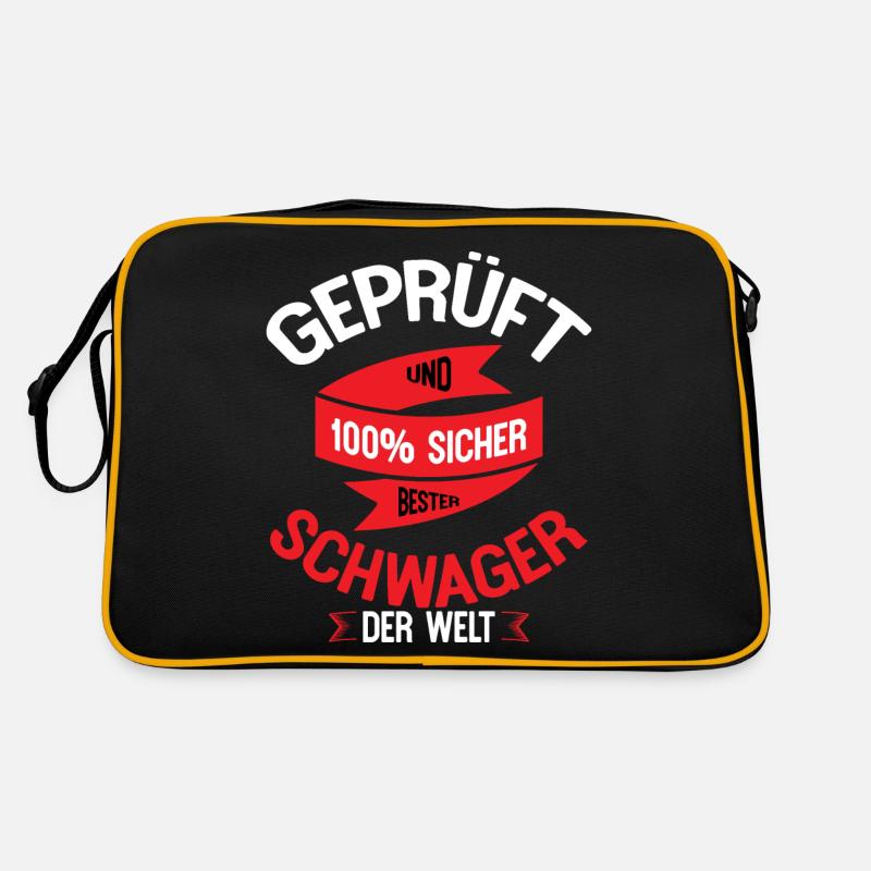 Schwager Geschenk Retro Tasche