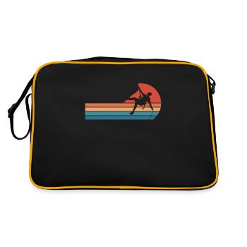 Montée - Sac Retro - noir/or - Dos