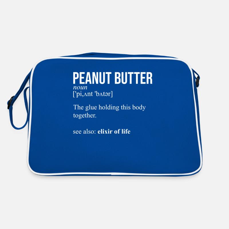 Peanut butter definition Retro Bag