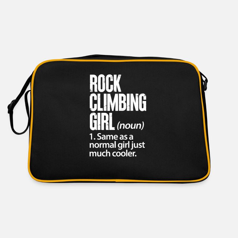 Fille d'escalade Sac Retro