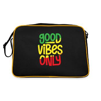 reggae - Sac Retro - noir/or - Dos
