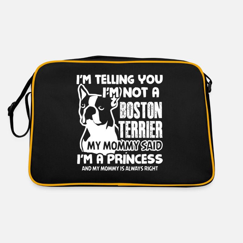 Chemises Princesse Boston Terrier Sac Retro