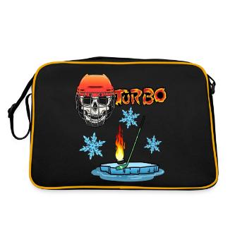 Hockey Sports d’hiver Sports d’hiver Sport d’hiver Crâne - Sac Retro - noir/or - Dos
