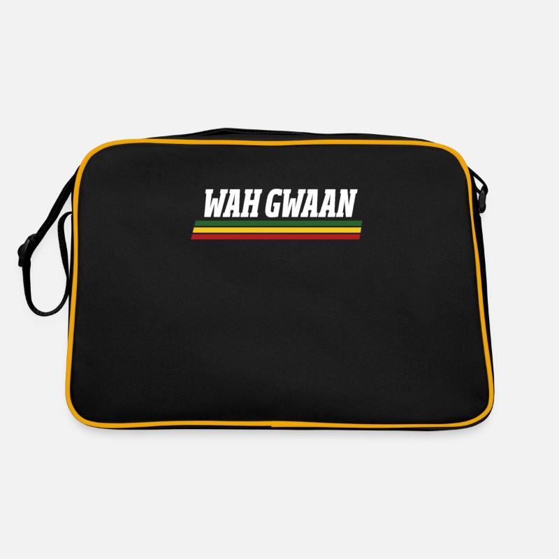 Rasta Rastafari Reggae Jamaica Ragga Geschenk Retro Tasche