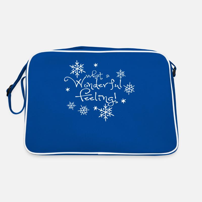 Flocon de neige Sac Retro