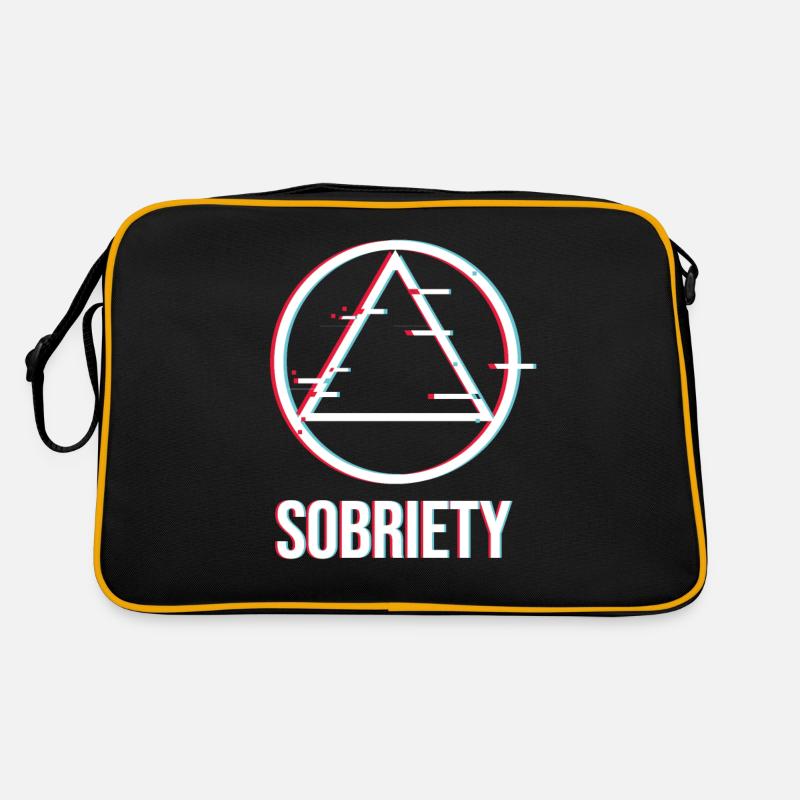 Alcoolique AA Sobriété anonyme Sac Retro