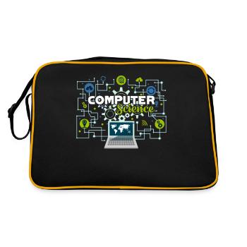 Computer Science Proud Computer Science - Retro Bag - black/gold - Back