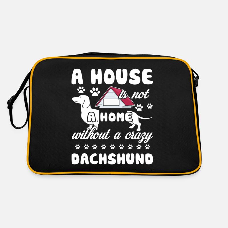 Maison de teckel sans teckel Sac Retro