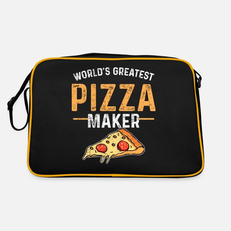 Pizzabäcker Retro Tasche