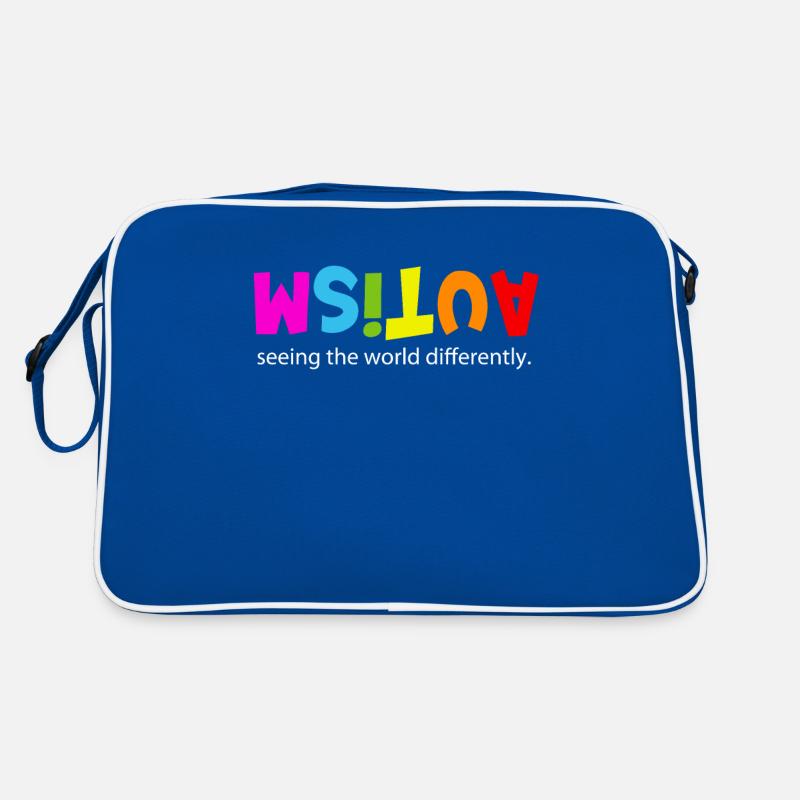 Autism Awareness Day Autism Autist Be different Retro Bag