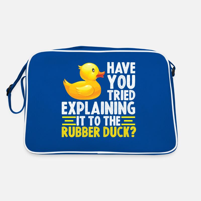 Debug Duck Debugging Rubber Duck Retro Bag