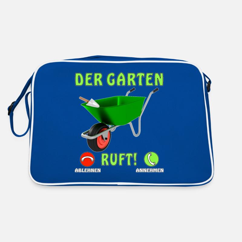 DER GARTEN RUFT Retro Tasche