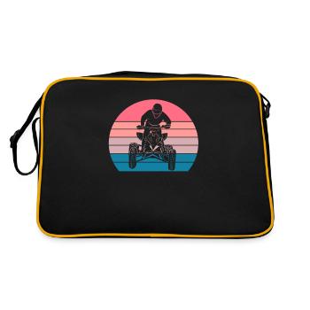 Quad - Sac Retro - noir/or - Dos