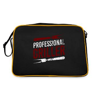Gril professionnel - Sac Retro - noir/or - Dos