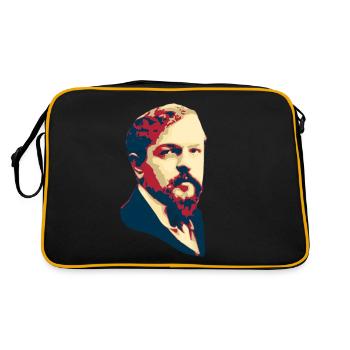 Claude Debussy - Sac Retro - noir/or - Dos
