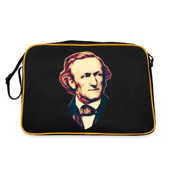 Richard Wagner - Sac Retro - noir/or - Dos