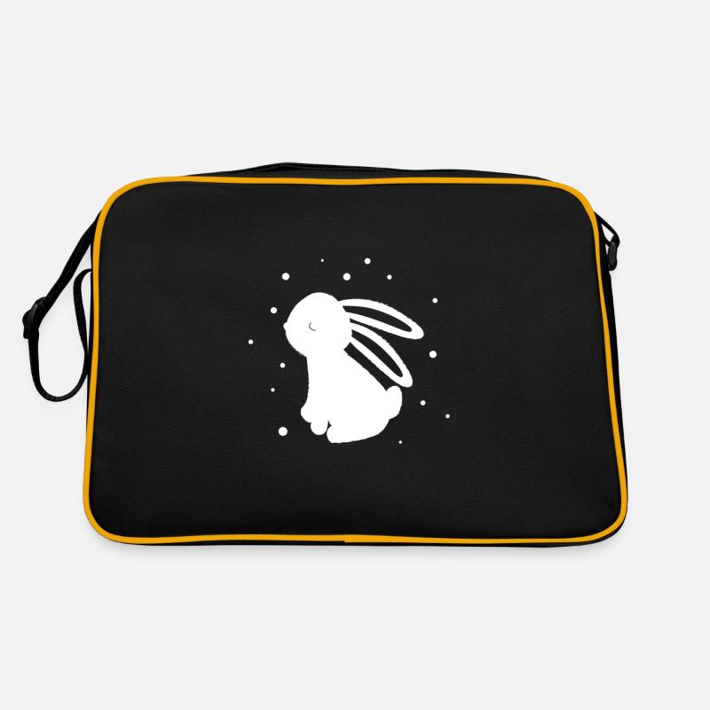 lapin doux - lapin doux / amoureux des animaux Sac Retro