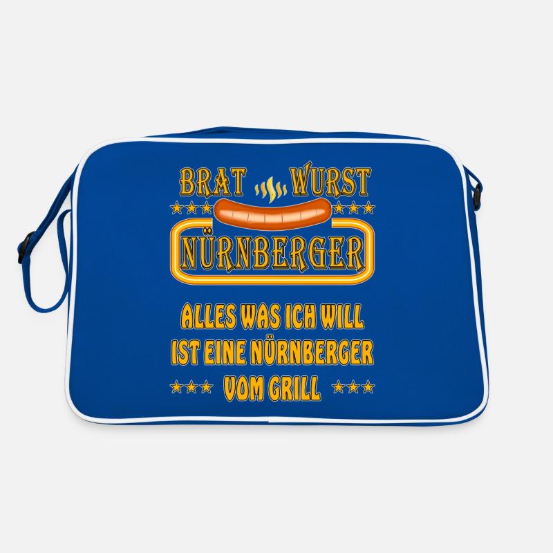 BRATWURST NÜRNBERGER Retro Tasche